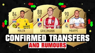 FIFA 22 | NEW CONFIRMED TRANSFERS & RUMOURS! 🤪🔥 ft. Griezmann, Malen, Mbappe... etc