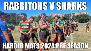 Rabbitohs v Sharks Harold Matthews Cup 2024 Pre Season