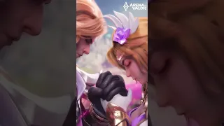 Lu Bu & Diaochan Valentine CG Trailer #shorts | Arena of Valor - TiMi Studios