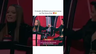 Emocionante esse vídeo de maiara no the voice kids😥❤