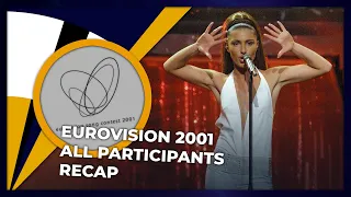 Eurovision 2001 | All Participants | RECAP