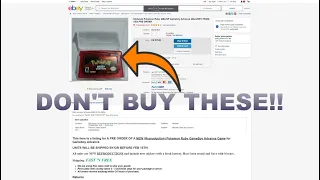 DON'T BUY A POKEMON GBA GAME WITHOUT WATCHING THIS VIDEO || Spotting Fake GBA Carts: Tips and Tricks