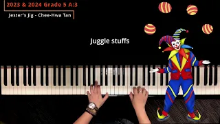 ABRSM Piano 2023 & 2024 Grade 5 A3 Jester's Jig by Chee-Hwa Tan