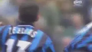 Inter-Sampdoria 3-0 1997/98 gol di Sartor.