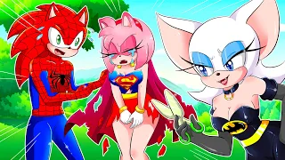 Sonic the Hedgehog, But Rouger is Batwoman | Very Sad Back Story | Sonic the Hedgehog 2 Animation