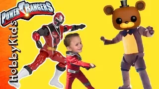 Power Rangers Toy Adventure with Imaginext Surprises by HobbyKidsTV