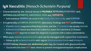 IgA Vasculitis (Henoch-Schonlein Purpura)