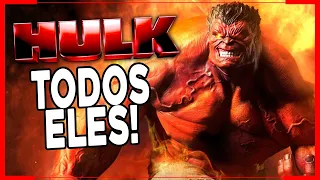 TODOS OS HULKS DA MARVEL