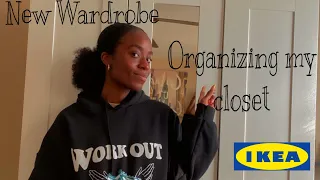 New IKEA Brimnes Wardrobe | Organizing my closet plus a mini haul