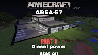 I built a diesel power station in minecraft 1.12.2
