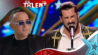 His DEEP voice shines with a tough song from LES MISERABLES | Auditions 3 | Spain's Got Talent 2023