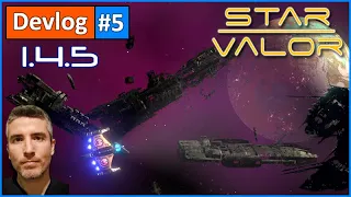 Star Valor DevLog #5 - New features and how to define scenes in a procedural space game