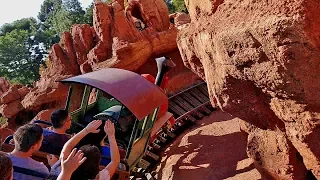 [4K] Big Thunder Mountain Railroad Day & Night - Disneyland Resort