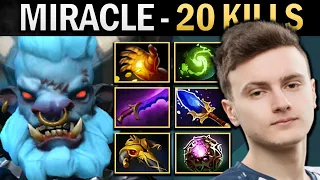 Spirit Breaker Dota Gameplay Miracle with 20 Kills and Refresher