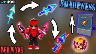 IF I Die , SHARPNESS Increases - Bed Wars | Blockman Go Gameplay (Android , iOS)