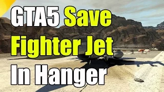 GTA 5 Free Fighter Jet That You Can Keep In Your Hanger GTA store A Fighter Jet