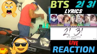 BTS (방탄소년단) - 2! 3! Aka Hype Jordan (Lyrics) - KITO ABASHI REACTION