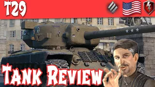 WOT Blitz - T29 Full Tank Review  American Tier 7 Heavy Tank ||WOT Blitz||