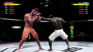 EA SPORTS  UFC 4 ALISTSAR OVEREEM VS KIMBO SLICE CLASSIC  FIGHT  HD.