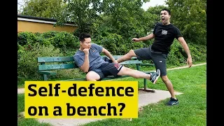 3 minute Wing Chun in 3 steps | Self defence on a bench | Sifu Leo