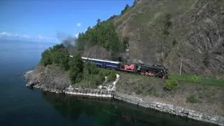 Golden Eagle Luxury Trains - Steam at Lake Baikal