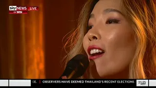 Dami Im - Sound Of Silence - Sky News