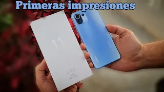 Xiaomi MI 11 Lite ! 🤯 Unboxing Primeras impresiones | que fino es y pantalla simétrica! en español