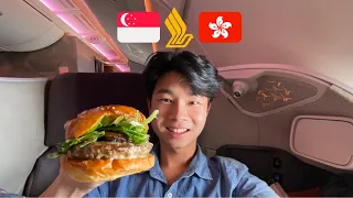 Slow Service on SINGAPORE AIRLINES A380 BUSINESS CLASS