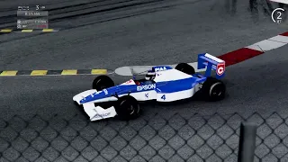 F1-1990 Tyrell019Ford（ティレル)でモナコ走ってみた！