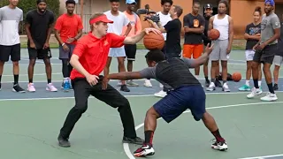 McDonalds Worker EMBARRASSING 1v1 Basketball After Long Shift [Unedited]