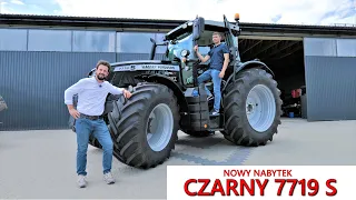 CZARNY MASSEY FERGUSON 7719 S - Rolnik Znalazł Traktor ( Wywiad )