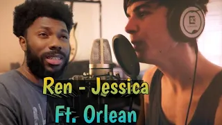 REN - JESSICA FT. ORLEAN (OFFICIAL) REACTION VIDEO #renmakesmusic #unitedkingdom