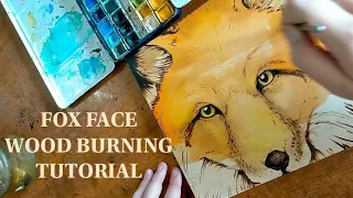 How to burn a fox PYROGRAPHY TUTORIAL