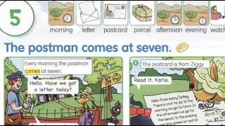 Fly High 3☺ Lesson 5 ✅The Postman Comes At Seven Present Simple pp.18-19 Activity Book & Fun Grammar