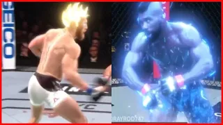 UFC - MMA EPIC K.O.  "GOD MODE"  VFX COMPILATION #1