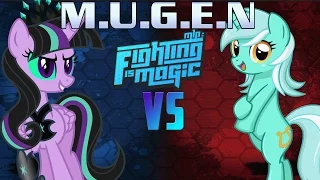 Mugen Fighting Is Magic Twivine Sparkle VS Lyra Heartstrings