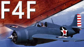 Только История: истребитель Grumman F4F Wildcat