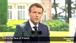 Macron opens up on getting slapped and praised Les Bleus the 'Face of France' of Euros