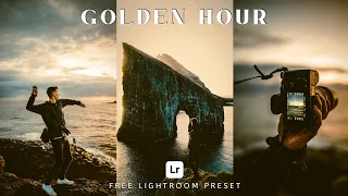 How To Edit Golden Hour Photos | Golden Hour Lightroom Preset | Lightroom Tutorial