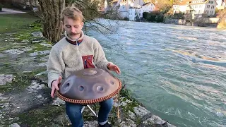 Deep beautiful handpan music (F2 Pygmy)