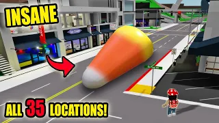 Brookhaven INSANE Candy Corn Hunt - All 35 Candy Corn Locations! *New Update*