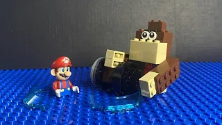 Mario Saves Donkey Kong Scene In Lego (The Super Mario Bros. Movie)