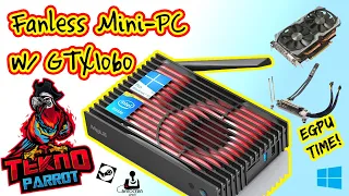 Mele PCG35 GLK Fanless Mini PC REVIEW - eGPU POWER!