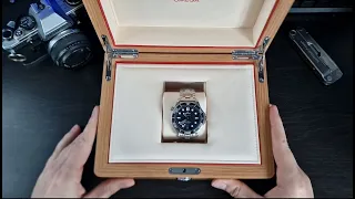 Omega Seamaster 300M Unboxing - Black Dial 2023 210.30.42.20.01.001