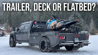 What is the best way to haul sleds?
