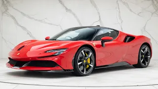 2021 Ferrari SF90 Stradale - Rosso Corsa - Walkaround & Interior & Revs | Romans International [4K]