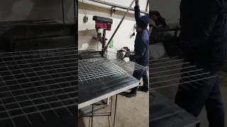steel matting manual cutting #short #shortvideo #satisfying #viral #arms