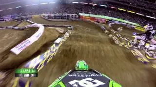 GoPro HD: James Stewart and Ryan Villopoto Main Event 2014 Monster Energy Supercross from San Diego