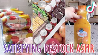 Random 1 Hour 📢ASMR Restock 🥫🧽and Refill Organizing 🫧🍰 TikTok Compilation