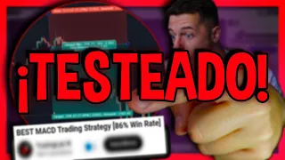 HE PROBADO La MEJOR estrategia de TRADING con MACD ¿86% de ACIERTO?😯